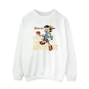 Pinocchio Womens/Ladies Tales Of Adventure Sweatshirt / White